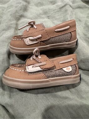 SPERRY NWOTKids Tan Boat Shoes - Comfortable Slip-On Loafers